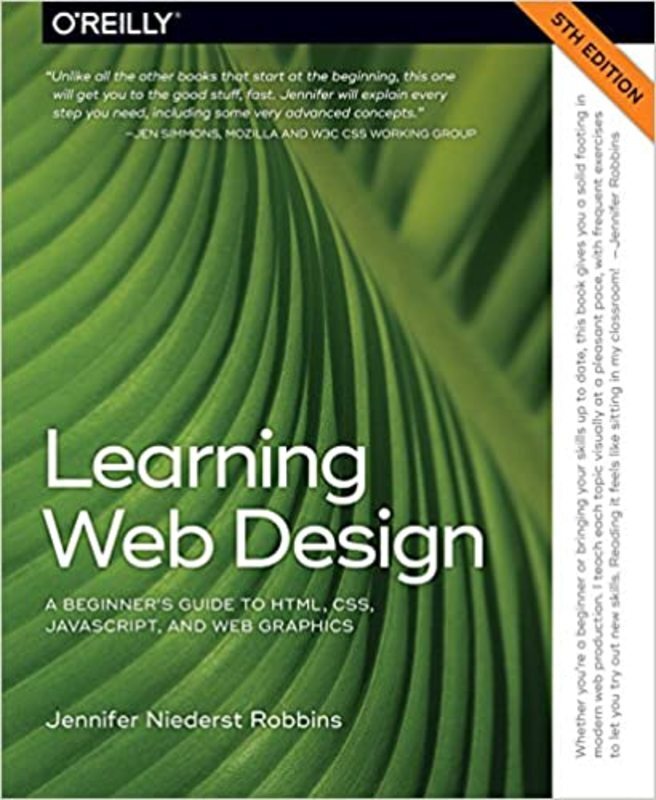 Book cover for "Learning Web Design" by Jennifer Robbins