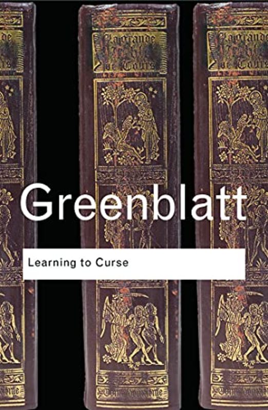 Book cover for "Learning to Curse" by Stephen Greenblatt