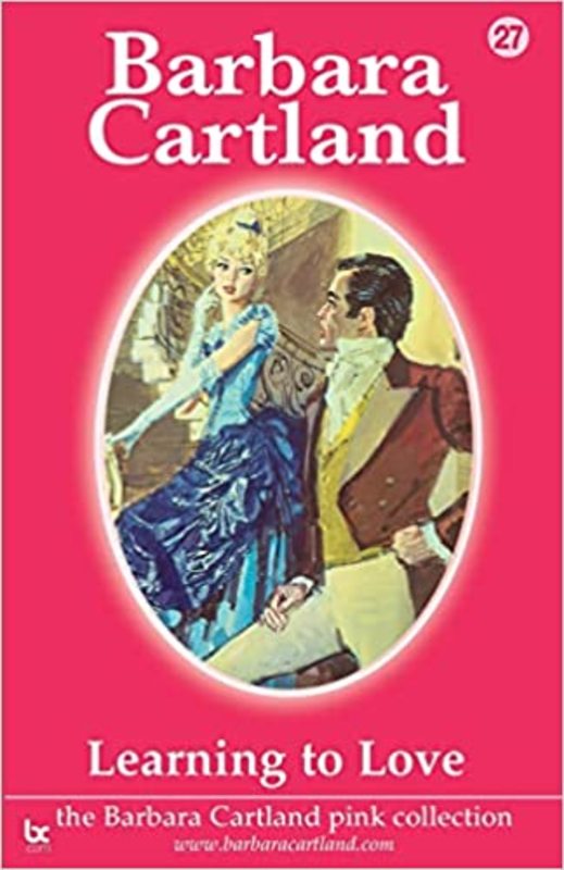 Book cover for "Learning to Love" by Barbara Cartland