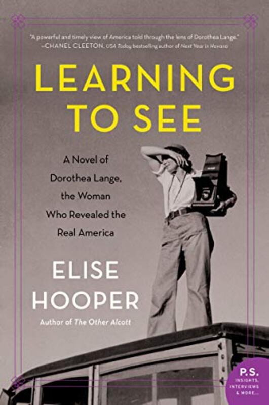 Book cover for "Learning to See" by Elise Hooper