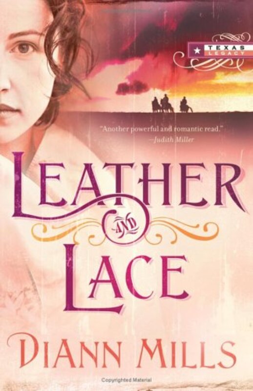 Book cover for "Leather and Lace" by DiAnn Mills