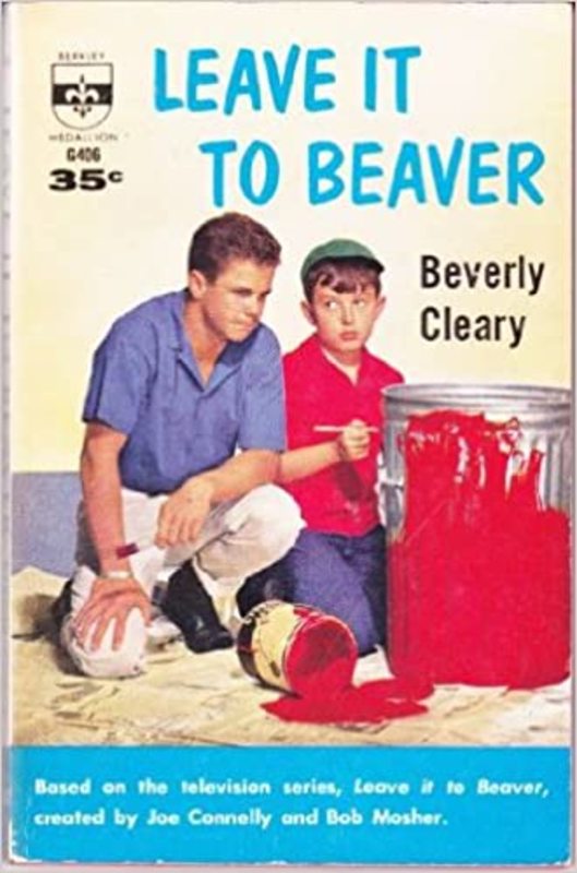 Book cover for "Leave It to Beaver" by Beverly Cleary