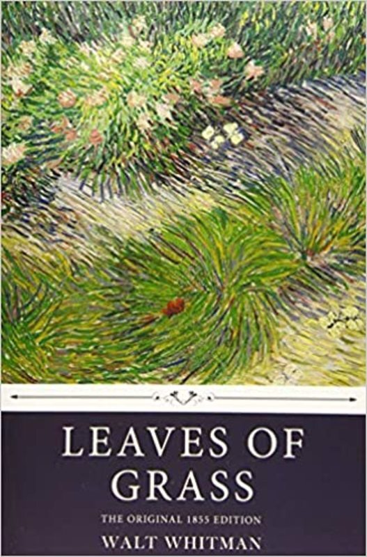 Book cover for "Leaves of Grass" by Walt Whitman