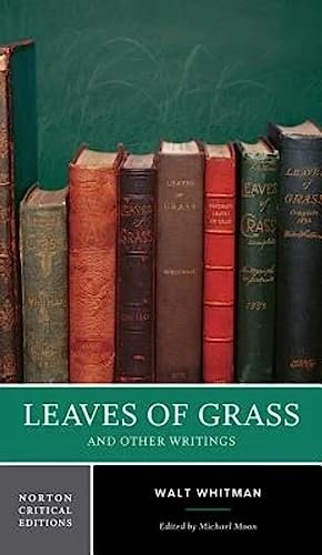 Book cover for "Leaves of Grass and Other Writings" by Walt Whitman