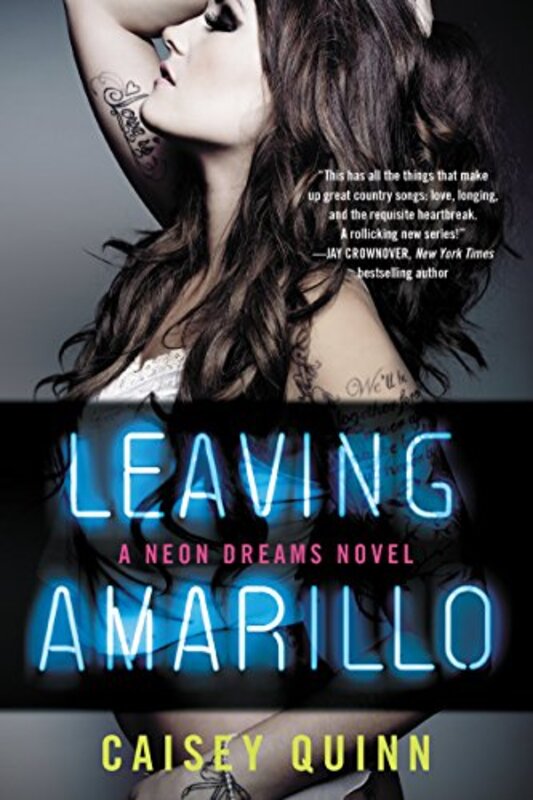 Book cover for "Leaving Amarillo" by Caisey Quinn