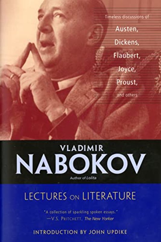 Book cover for "Lectures on Literature" by Vladimir Nabokov