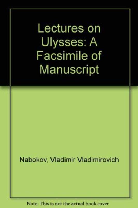 Book cover for "Lectures on Ulysses" by Vladimir Nabokov