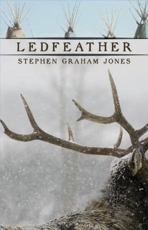 Book cover for "Ledfeather" by Stephen Graham Jones