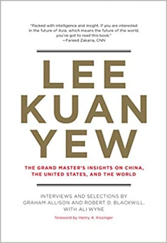 Book cover for "Lee Kuan Yew" by Graham Allison