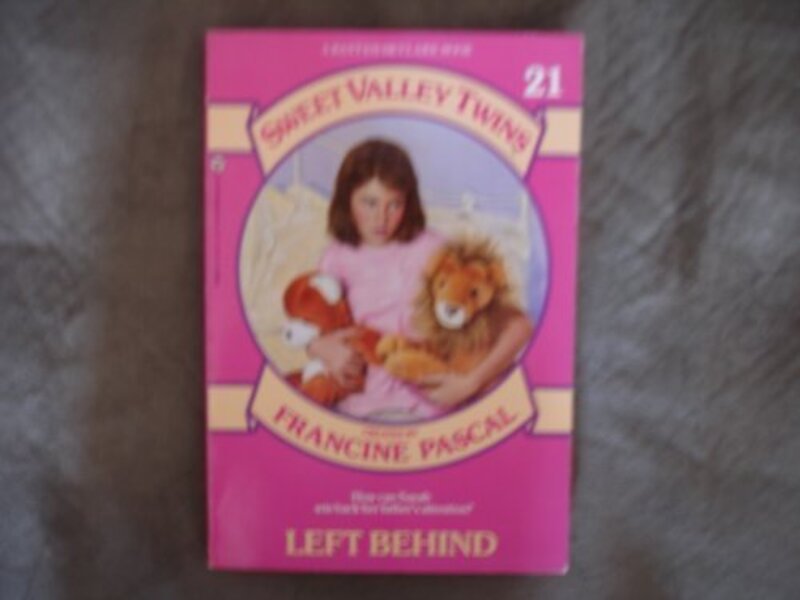 Book cover for "Left Behind" by Francine Pascal