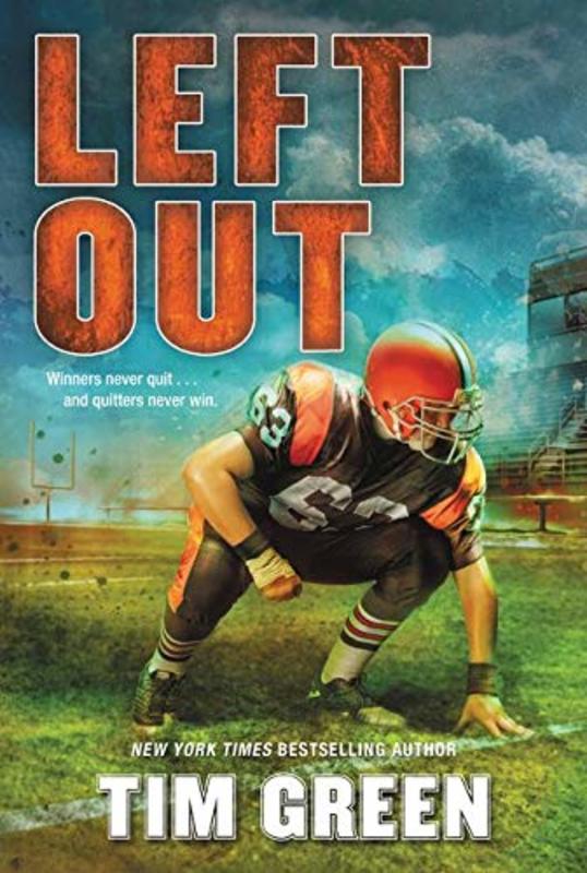 Book cover for "Left Out" by Tim Green