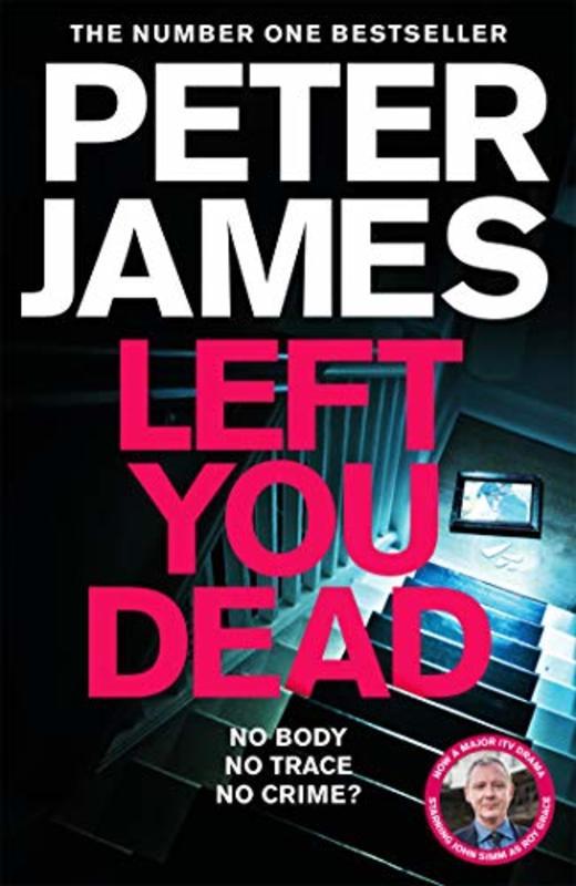 Book cover for "Left You Dead" by Peter James