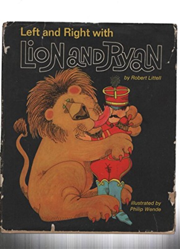 Book cover for "Left and Right with Lion and Ryan" by Robert Littell