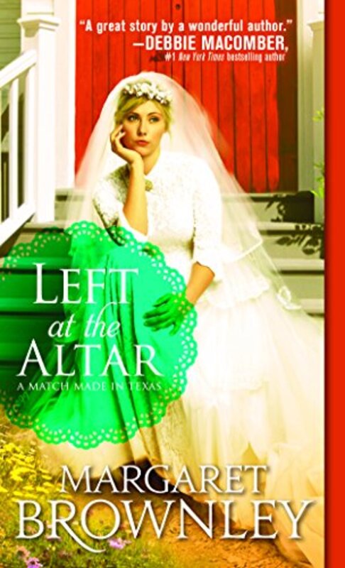 Book cover for "Left at the Altar" by Margaret Brownley