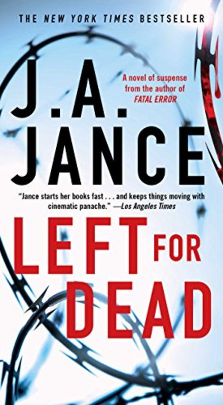 Book cover for "Left for Dead" by J. A. Jance