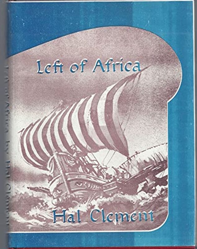 Book cover for "Left of Africa" by Hal Clement
