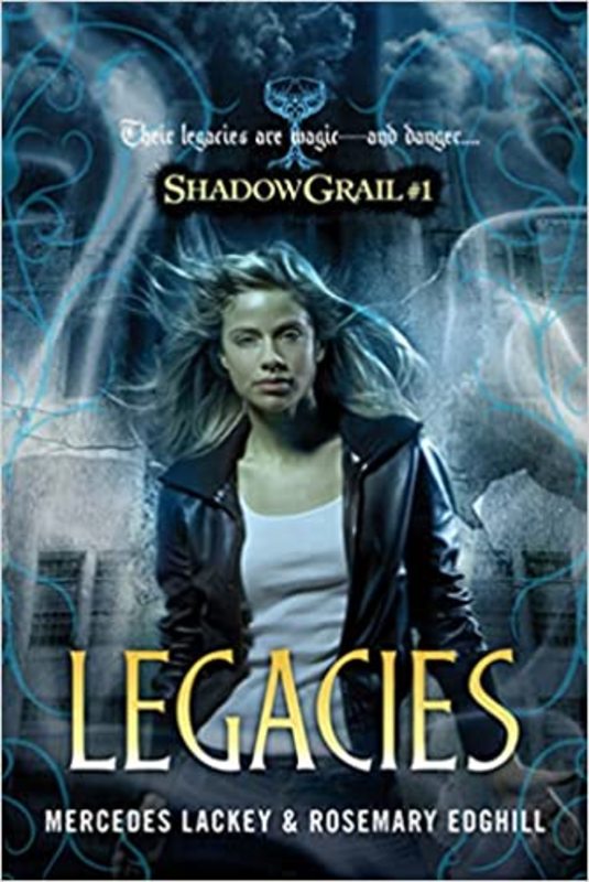 Book cover for "Legacies" by Mercedes Lackey