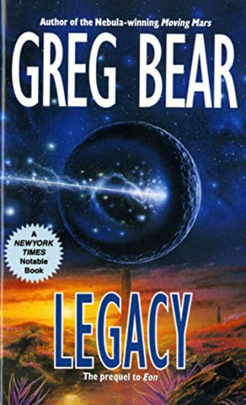 Book cover for "Legacy" by Greg Bear