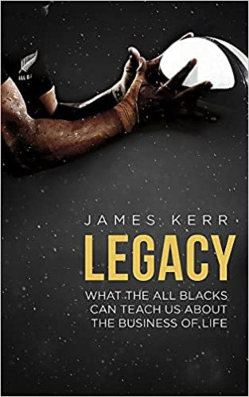 Book cover for "Legacy" by James Kerr