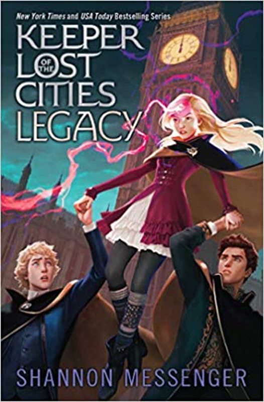 Book cover for "Legacy" by Shannon Messenger