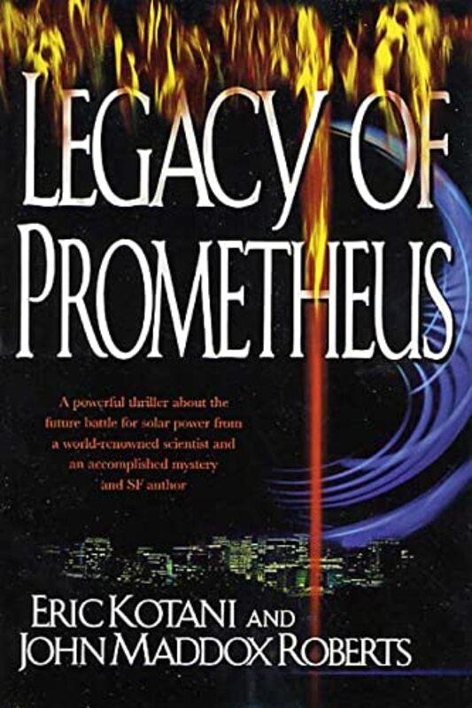 Book cover for "Legacy of Prometheus" by John Maddox Roberts