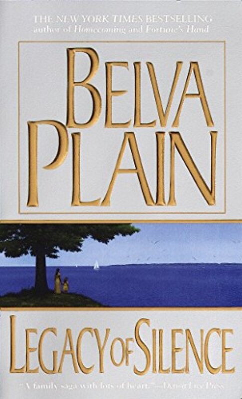 Book cover for "Legacy of Silence" by Belva Plain