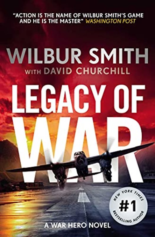 Book cover for "Legacy of War" by Wilbur Smith