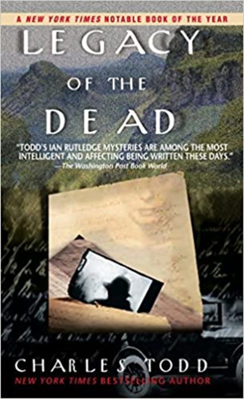 Book cover for "Legacy of the Dead" by Charles Todd