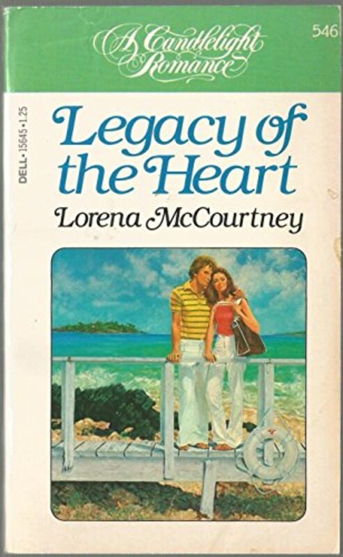 Book cover for "Legacy of the Heart" by Lorena McCourtney