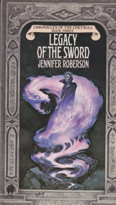 Book cover for "Legacy of the Sword" by Jennifer Roberson