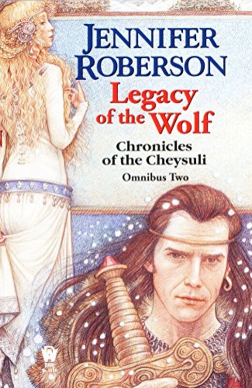 Book cover for "Legacy of the Wolf" by Jennifer Roberson