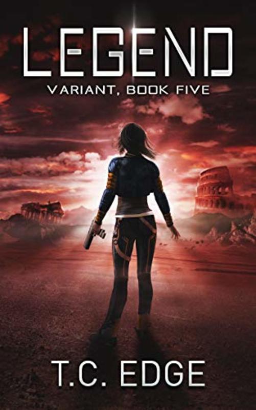 Book cover for "Legend" by TC Edge