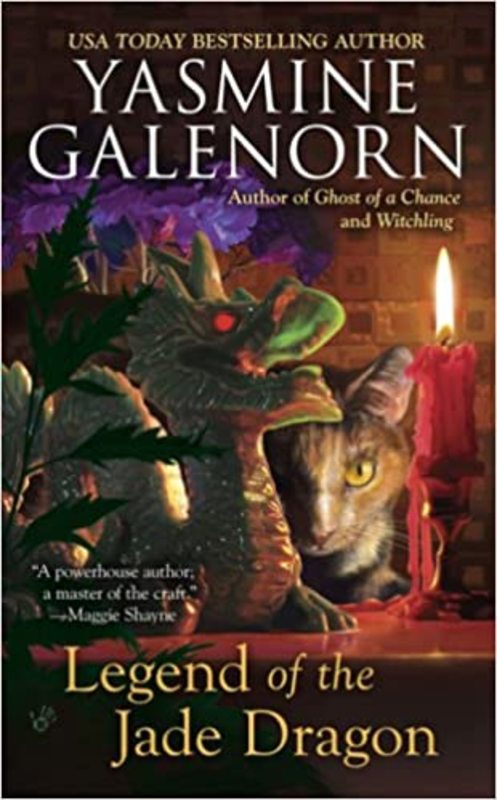 Book cover for "Legend of the Jade Dragon" by Yasmine Galenorn
