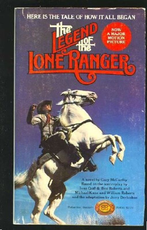 Book cover for "Legend of the Lone Ranger" by Gary McCarthy