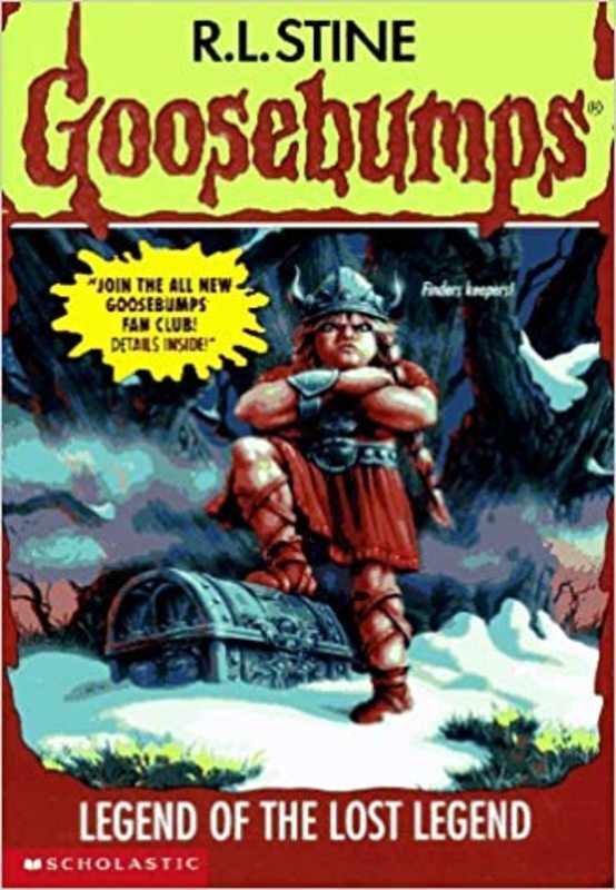 Book cover for "Legend of the Lost Legend" by R.L. Stine
