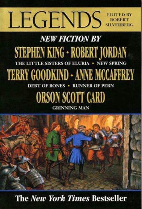 Book cover for "Legends" by Robert Silverberg