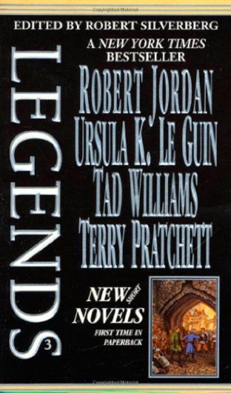 Book cover for "Legends 3" by Robert Silverberg