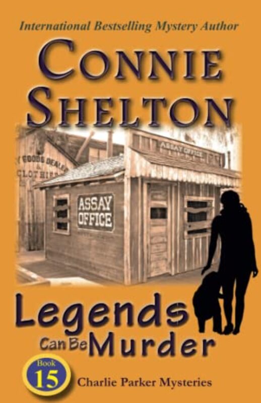 Book cover for "Legends Can Be Murder" by Connie Shelton