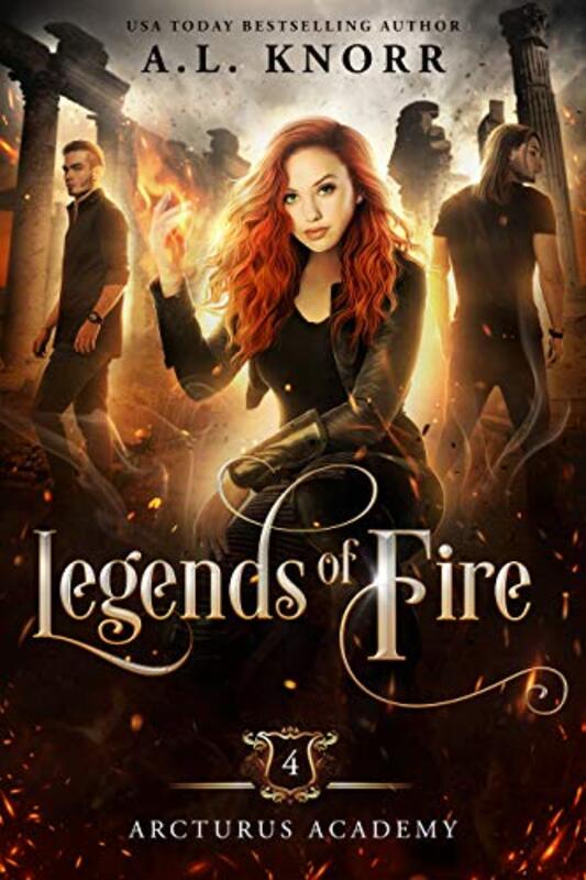Book cover for "Legends of Fire" by AL Knorr