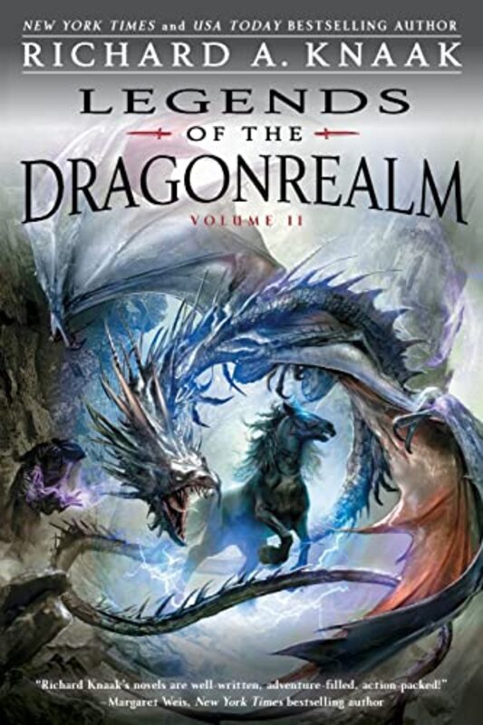 Book cover for "Legends of the Dragonrealm, Vol. II" by Richard A Knaak