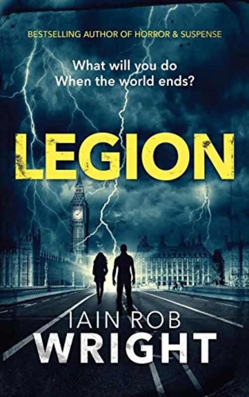 Book cover for "Legion" by Iain Rob Wright