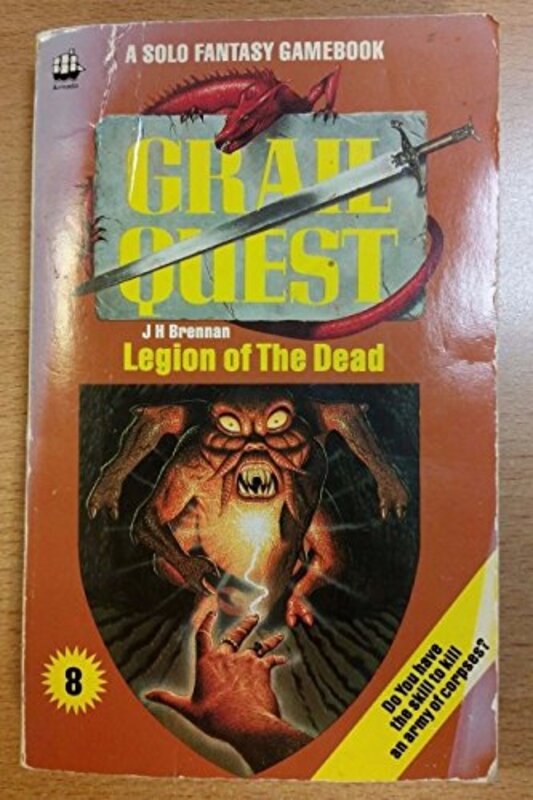Book cover for "Legion of the Dead" by JH Brennan