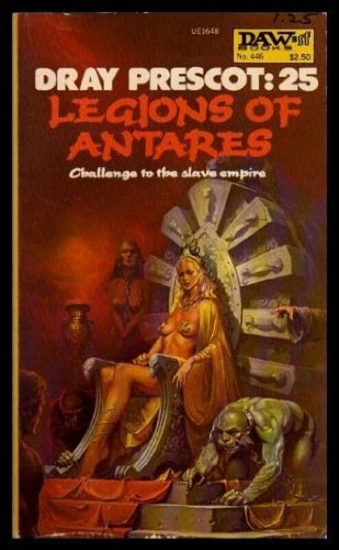 Book cover for "Legions of Antares" by Kenneth Bulmer