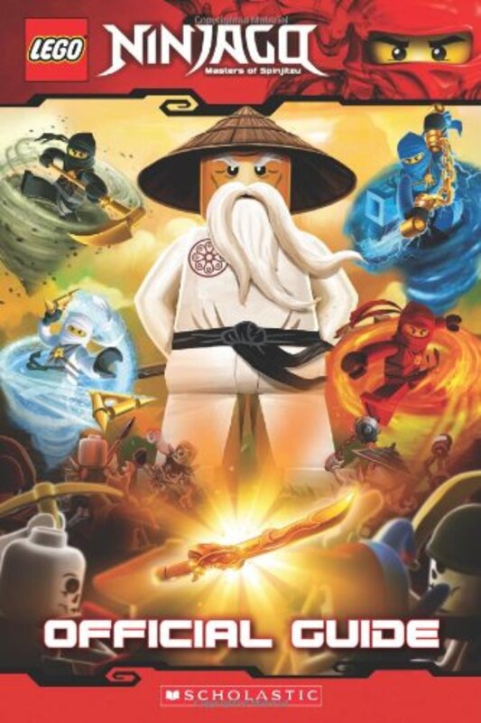 Book cover for "Lego Ninjago: Official Guide" by Greg Farshtey
