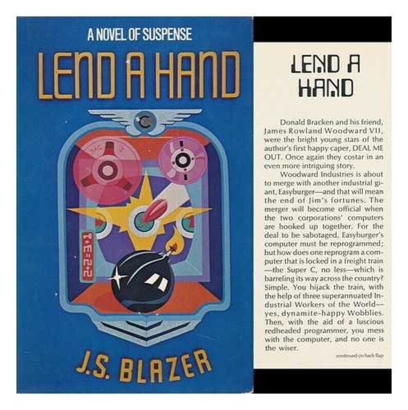 Book cover for "Lend a Hand" by Justin Scott