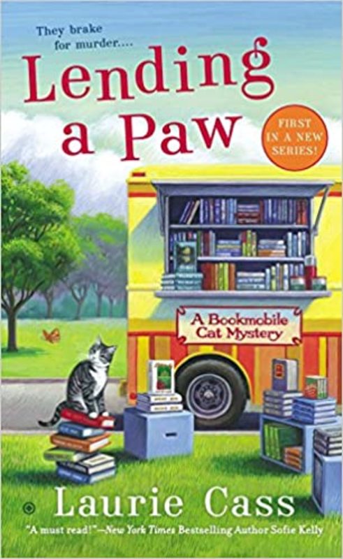 Book cover for "Lending a Paw" by Laurie Cass