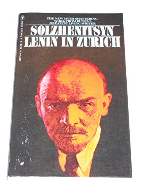Book cover for "Lenin in Zürich" by Aleksandr Solzhenitsyn