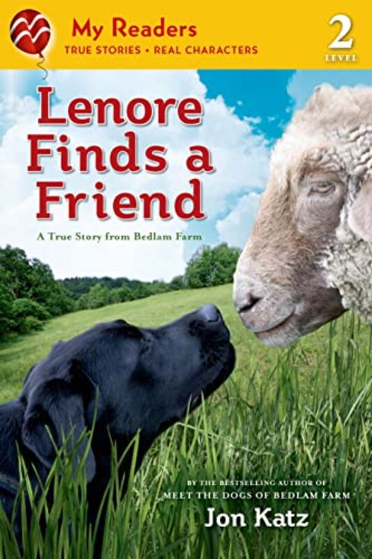 Book cover for "Lenore Finds a Friend" by Jon Katz