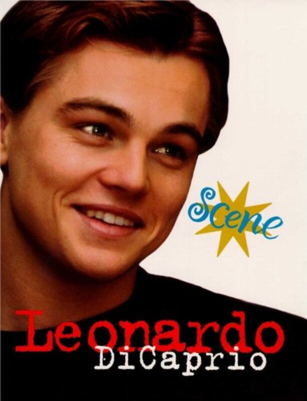 Book cover for "Leonardo DiCaprio" by Kieran Scott