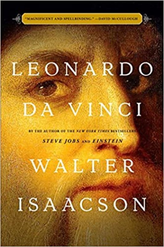 Book cover for "Leonardo da Vinci"